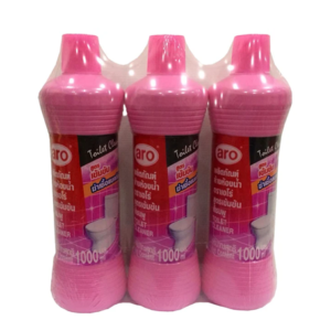 aro toilet cleaner pink 1 l x 3