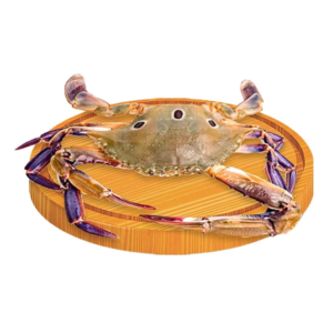 frozen 3 spotted crab male size 60 80 g