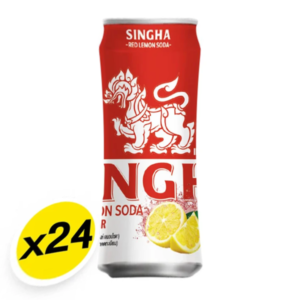 singha red lemon soda 330 ml x 24 2